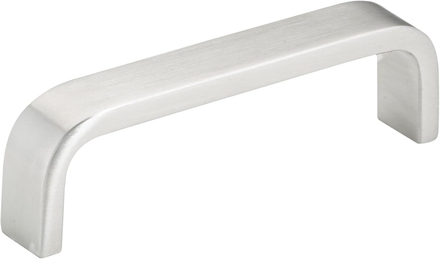 Richelieu Hardware BP245170 Pavia Collection 3 3/4-inch (96 mm) Center-to-Center Stainless Steel Modern Cabinet and Drawer Pull Handle for Kitchen, Bathroom, and Furniture