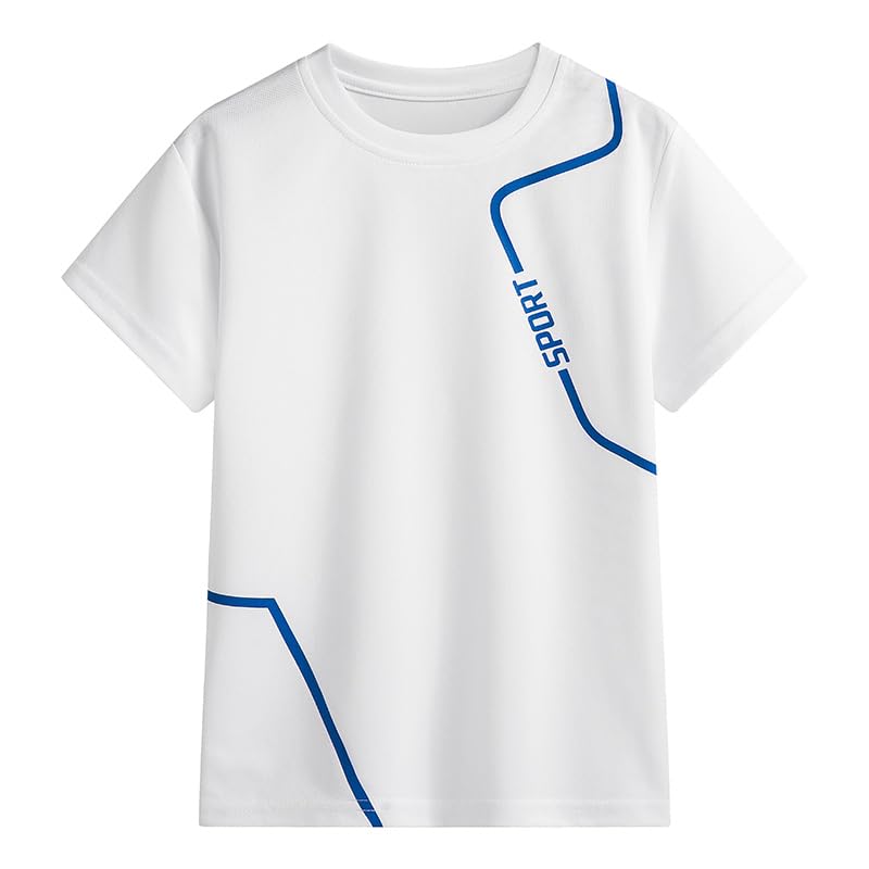 Image of Boys Sport Short Sleeve Tee and Short Set, Lightweight and Breathable Quick Dry Set2-7T