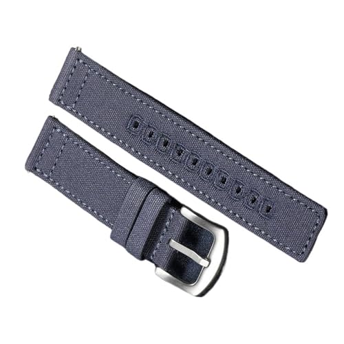 Bandes de tissu à voile 18mm et 22mm pour montre de sport