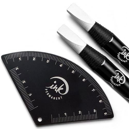 Ink Permanent Brow Mapping Kit with Ruler