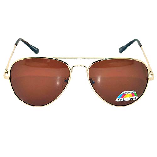 OWL Classic Aviator Style Sunglasses Polarized Lens Metal Frame UV 400 Spring Hinge2