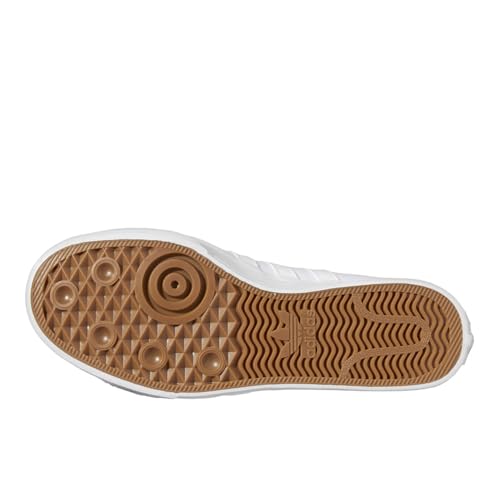 Image of adidas Mens Nizza Hi Adv High Skate Sneakers Shoes - White