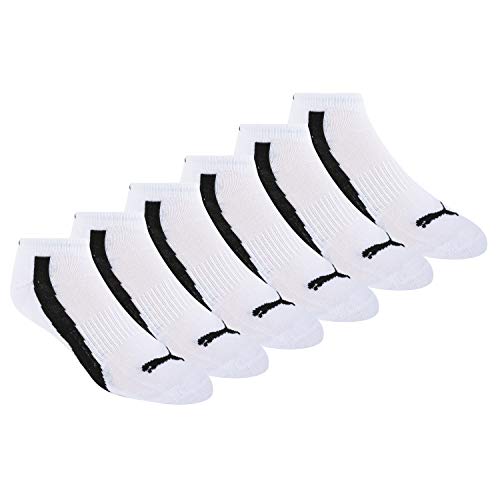 PUMA Men's 6 Pack Low Cut Socks