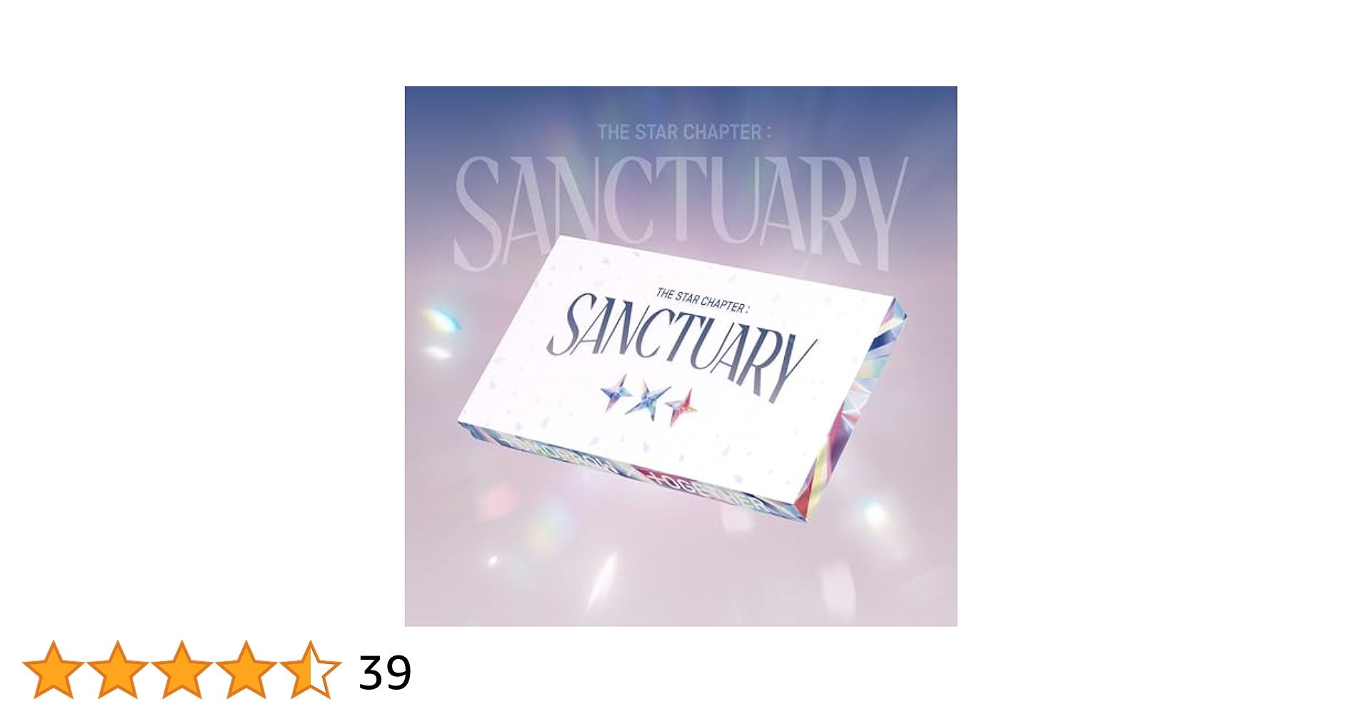 【公式】 txt sanctuary angel アルバム　新品未開封　⑨ TXT - The Star Chapter SANCTUARY (ANGEL VER.)