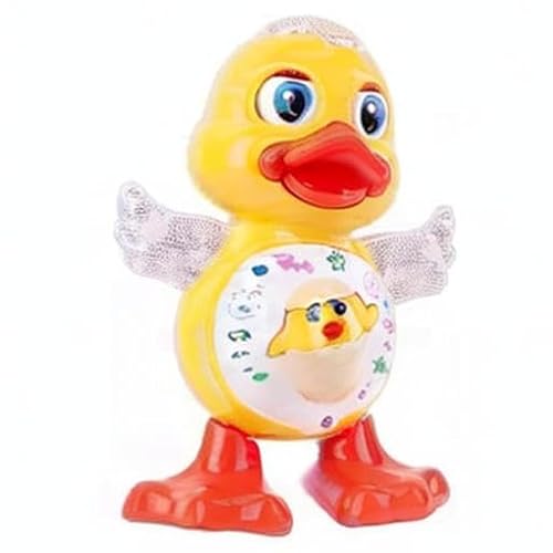 Pato De Brinquedo, Dança Canta Musical Infantil Led Movimento