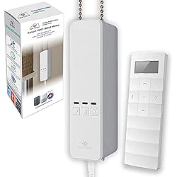 Persianas Online Ajax Online Motor de motor ciego inteligente WIFI para persianas enrollables con mando a distancia RF de 15 canales