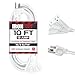 Iron Forge Cable 3 Outlet Outdoor Extension Cord 10 ft - 16 Gauge 13 Amp Heavy Duty Power Extension Cords - SJTW - Great for Major Appliances, Power Tools, Garden Supplies - White