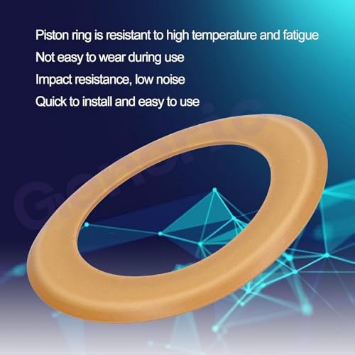 Image of Piston Ring for Oil Free Air Compressor /Dental Compressor Suitable for 550W /750W / 1100W / 1500W / 1600W (Pack of 2 PCS)