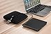 ROOFULL External CD DVD +/-RW Drive for Laptop Mac, USB 3.0 & USB-C CD DVD Disc Reader Writer Burner CD-ROM Portable DVD Player with Carrying Case for Windows 11/10 PC MacBook Pro Linux Computer