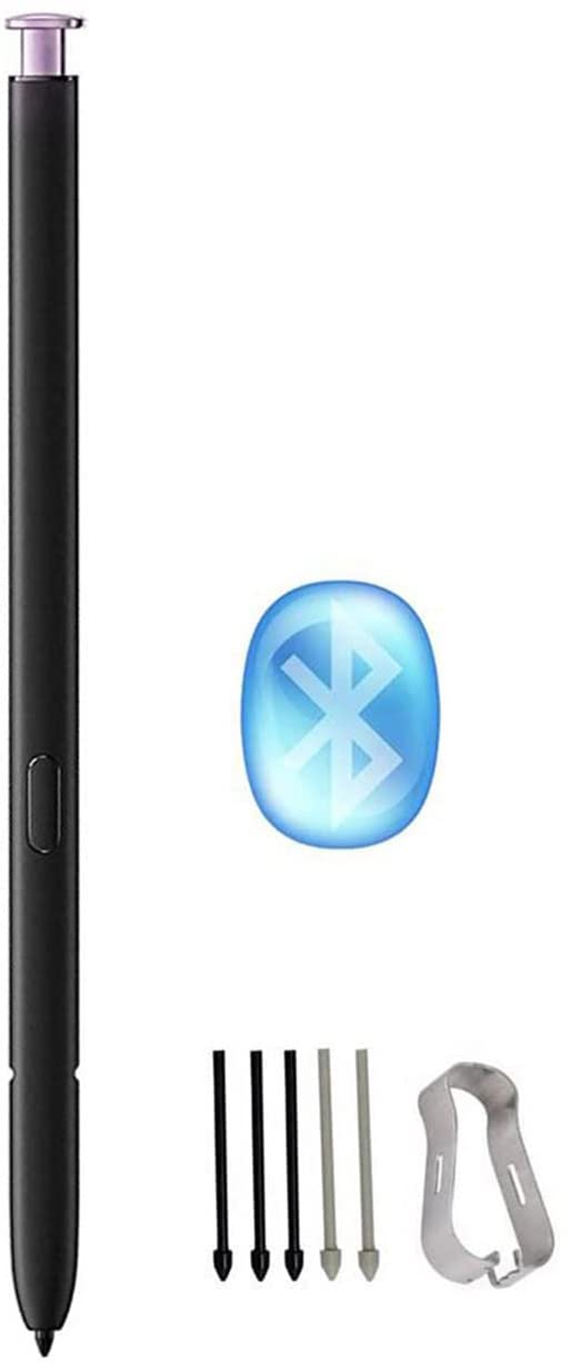 Galaxy S23 Stylus Pen (WithBluetooth) Replacement for Samsung Galaxy S23 Ultra 5G Touch Stylus Pen, S23 S Pen Replacement + Tips/Nibs (Lavender)