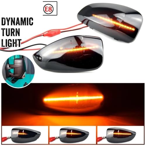 Clignotant LED dynamique évite angles morts sur Master III 3
