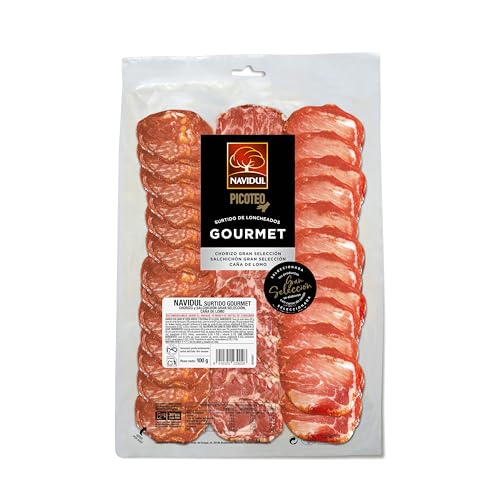 Navidul - Lonchas al vacío Surtido Gran Selección , 100g