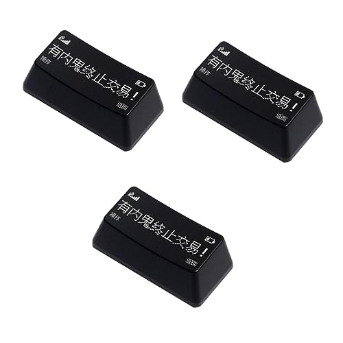 3pezzi Tastiera Meccanica Keycap Sostituzione Retroilluminato Per Giocatori Compatibile Con Tastiere Meccaniche Materiale Facile Da Installare Design Matte