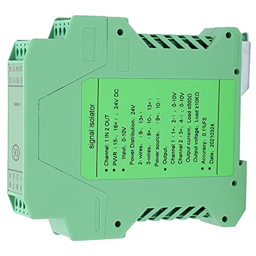 Aislador de Señal CC Distribuidor Analógico de Corriente Chiyyak 1 a 2 4