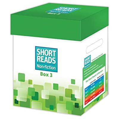 Comprehension activities for children ages 7+. 40 (sets of 6) Non-fiction reading cards plus a Teacher's Guide covering discussion topics and independent writing tasks for group reading sessions.