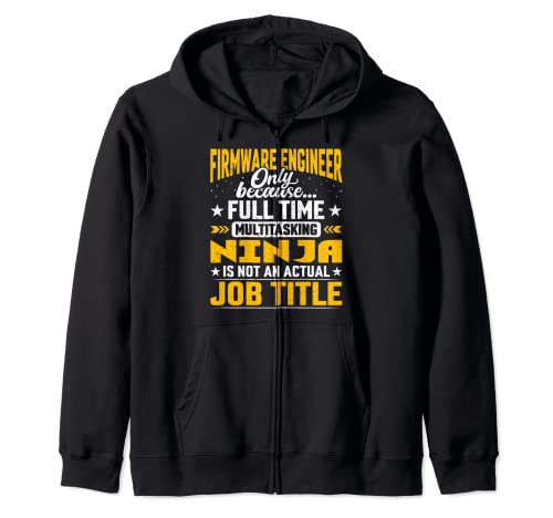 Firmware Engineer Job Title - Funny Firmware Technologist Sudadera con Capucha