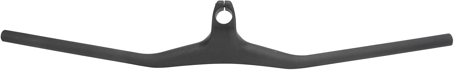 Carbon Fiber Mountain Bike Handlebar, 80cm Integrated Design, -17 Degree Riser Bar for Folding Road Bikes, 28.6mm Diameter