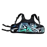 Harilla Protezione per Le Costole Kart per Bambini E Adulti, Gilet Kart, Attrezzatura Da Equitazione Versatile, Traspirante, Ergonomico, per Il Ka, Blu