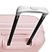 American Tourister Stratum 2.0 Expandable Hardside Luggage with Spinner Wheels, 2-Piece Set 20/24, Pink Blush