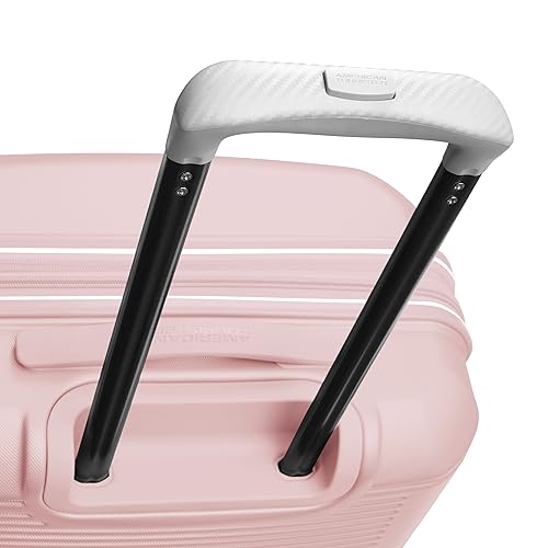 Image of American Tourister Stratum 2.0 Expandable Hardside Luggage with Spinner Wheels, 2-Piece Set 20 /24, Pink Blush