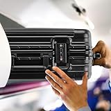 Flight Knight Premium Travel Suitcase - 8 Spinner Wheels - Built-in TSA Lock Lightweight Aluminium Frame, ABS Hard Shell Carry on Check in Luggage Highly Durable - Approved for Over 100 Airlines - Image 5