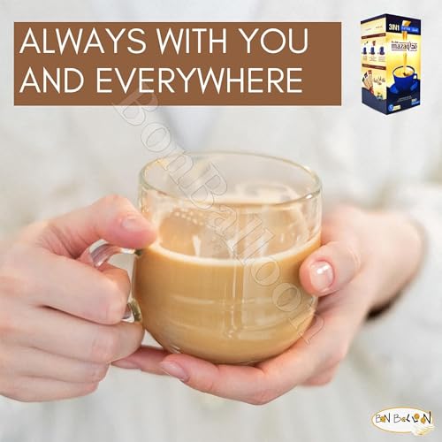 Bebida instantánea de té latte 3x1 natural 12 sachets miniatura 7