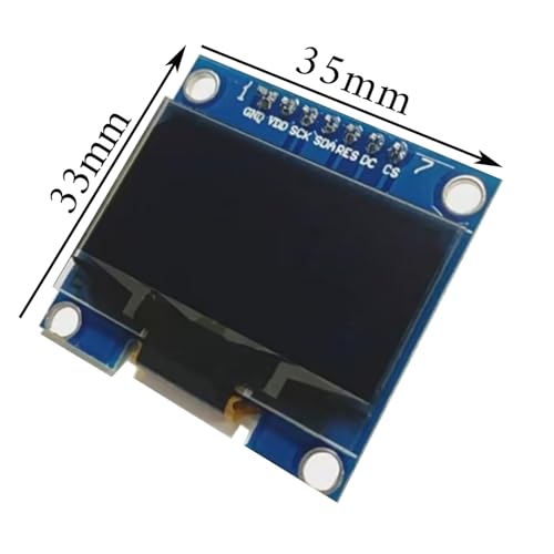 Image of gotor sh1106 1.3 inch 128x64 OLED Display Module SPI self-Luminous Display Screen