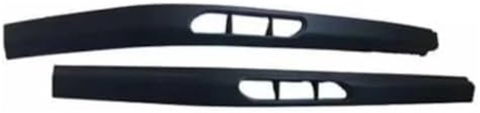 Splitter 2 szt., do Peugeot, 307 Body Kit Akcesoria samochodowe Spoiler Splitter Dyfuzor Klapa Sportowy zderzak Części zewnętrzne Przedni zderzak Lip Splitter (model 2) Rozdzielacz samochodowy(B