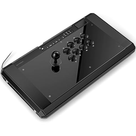 Qanba Q7 Obsidian 2 Wired Joystick for PlayStation 5/4 and PC Cover