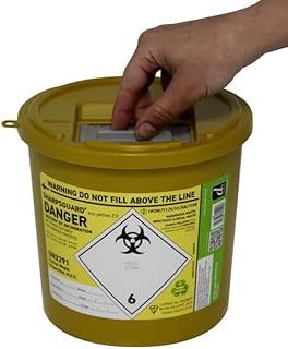 3x Sharpsguard Sharps Bin 2.5 litre - Yellow (Multi Pack)