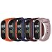 Produktbild Kompatibel Mit Xiaomi Mi Band 4 Smart Strap, Geeignet Für Xiaomi Mi Band 4 Smart Armband 5 Primärfarbe, Smart Strap Silikon-ersatzband Mit NFC-farbdisplayband