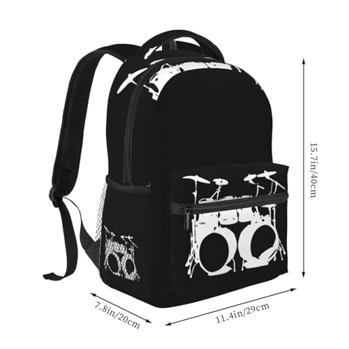 Drumms Drummer Backpack Laptop Backpack Sports Travel Shoulder bag Light casual backpack2