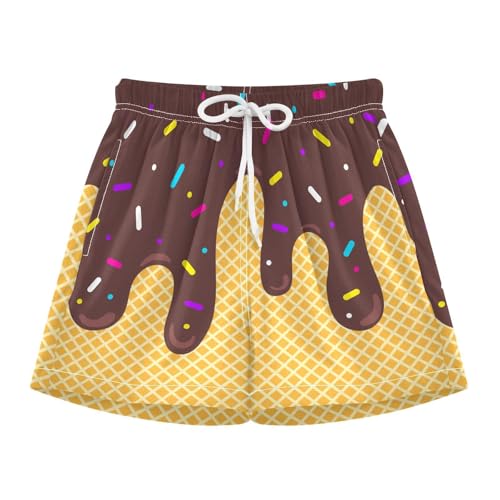 Ice Cream Shorts Baseball Parent-Child Clothing Boy Girl Man Woman Summer Ice Cream Baseball Shorts with Pockets3