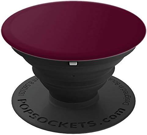 Burgundy - Solid Color Series PopSockets Grip and Stand for Phones and Tablets