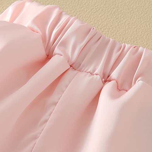 Shorts de corrida infantil para bebês meninas verão algodão casual floral flor shorts harém ativo gu