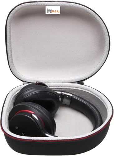 Image of M.G.R.J Hard Travel Carrying Headphone Case Cover for Sony WH-CH720N / WH-CH710N / WH-ULT900N / WH-XB900N / WH-XB910N / Sony ULT Wear Wireless Headphone (EVA|Black)