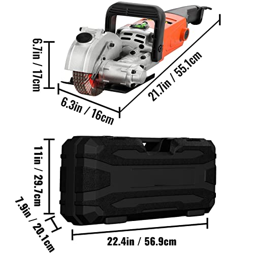 Rainureuse murale 1300W pour couper le béton sans forcer - 3
