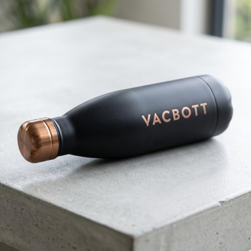 Image of CLAY CRAFT VACBOTT Stark Double Walled 18 Hours Hot and 24 Hours Cold Water Flask Bottle-500ML, 2-Piece(Multicolour) Leak Proof|Easy to Carry|Gym Bottle|Home|Kitchen|Hiking|Travel Bottle|BIS Certified