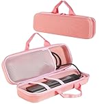 GENCAM Carrying Case for Dyson Airstrait, Airstrait HT01 Case Compatible with Dyson, Portable Travel Bag for Straightener HT01(Rose Gold)