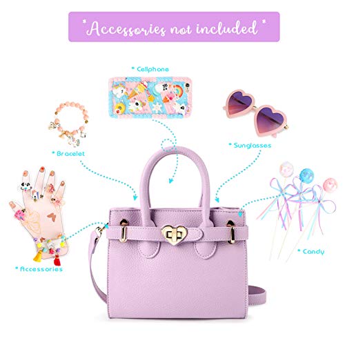 Mibasies Unicorn Kids Purse For Little Girls Rainbow Toddler Crossbody Handbags #TOP3