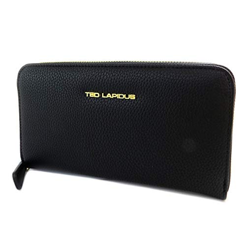 Ted Lapidus [Q2240 - Compagnon zippé noir - 20x11x2 cm Cover
