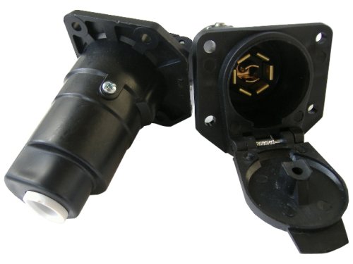 7 Pole RV Vehicle End Plastic Connector