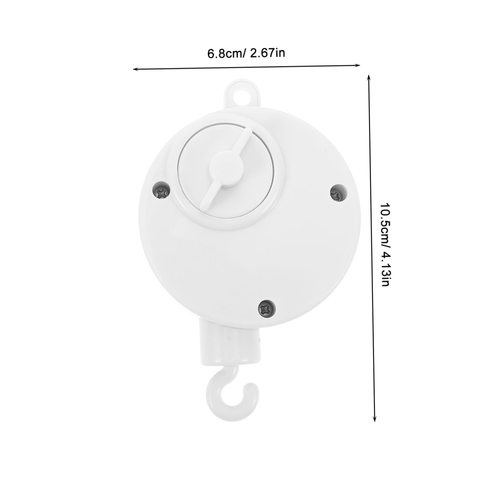 LIOOBO Battery Operated Music Box for Crib Mobile Portable Musical Decoration for Nursery for Newborns and Boy Girl