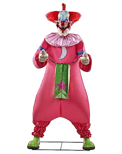 Spirit Halloween Killer Klowns from Outer Space 7.2 Ft Slim Animatronic | Officially Licensed | Decorations | Animated