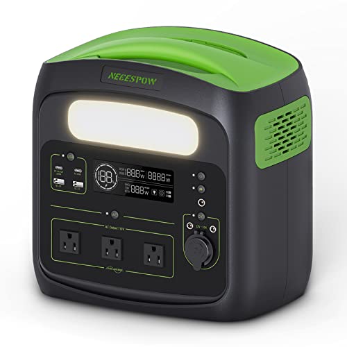 ポータブル電源 ポータブルバッテリー キャンプ サブバッテリー ポータブル発電機 Amazon.co.jp: NECESPOW ポータブル電源 大容量 806.4WH