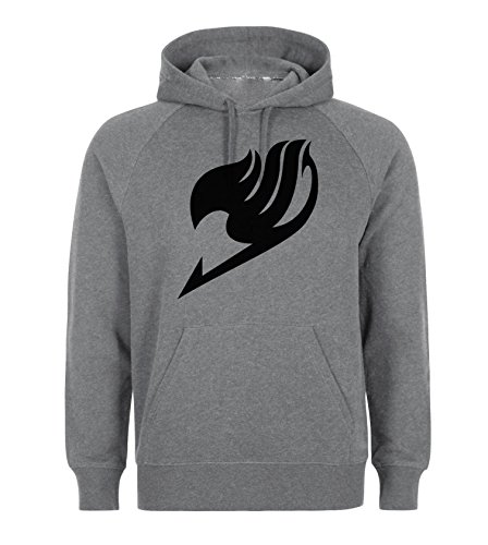 Télécharger Fairy Tail Anime Manga Black Logo Unisex Pullover Hoodie Medium Gratuit