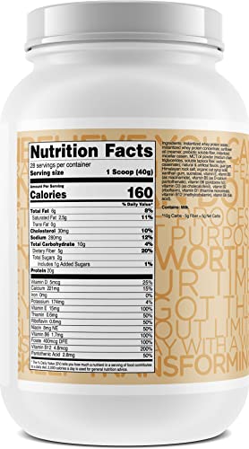 Transformhq Meal Replacement Shake Powder 28 Servings (Vanilla) - Gluten Free, Non-Gmo #TOP2