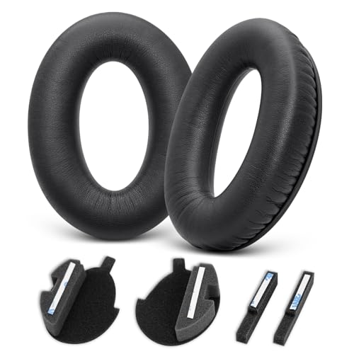 A20 Ear Pads Replacement GVOEARS Ear Cushions Cover for Bose A20 Aviation Headset with High Density Memory Foam (Black)