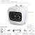 120V1500W Small Under Sink Tank 2.6 Gallon Water Heater Hot Storage,Instant Electric RV TR Trailer Kitchen Compact,Food Truck,2 PCs 16” Long 1/2”FIP Stainless Steel Hose (10L)