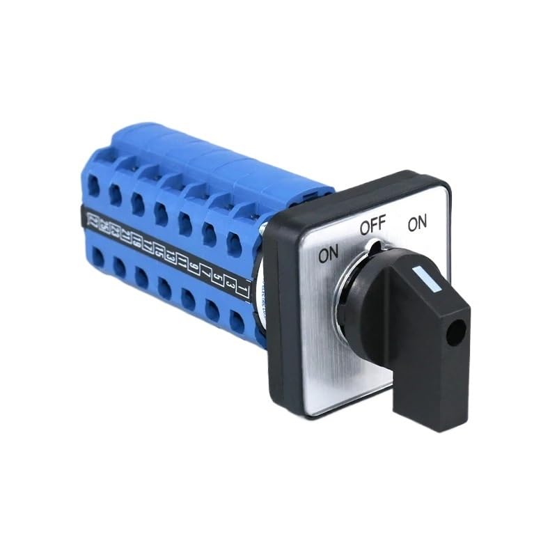 Commutateur rotatif 20A 660V avec 7 NO + 7 NC pour contrôle
